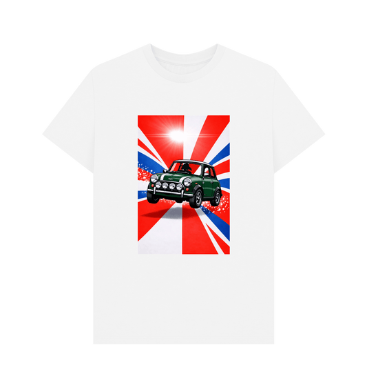 White Printed T-shirt Front