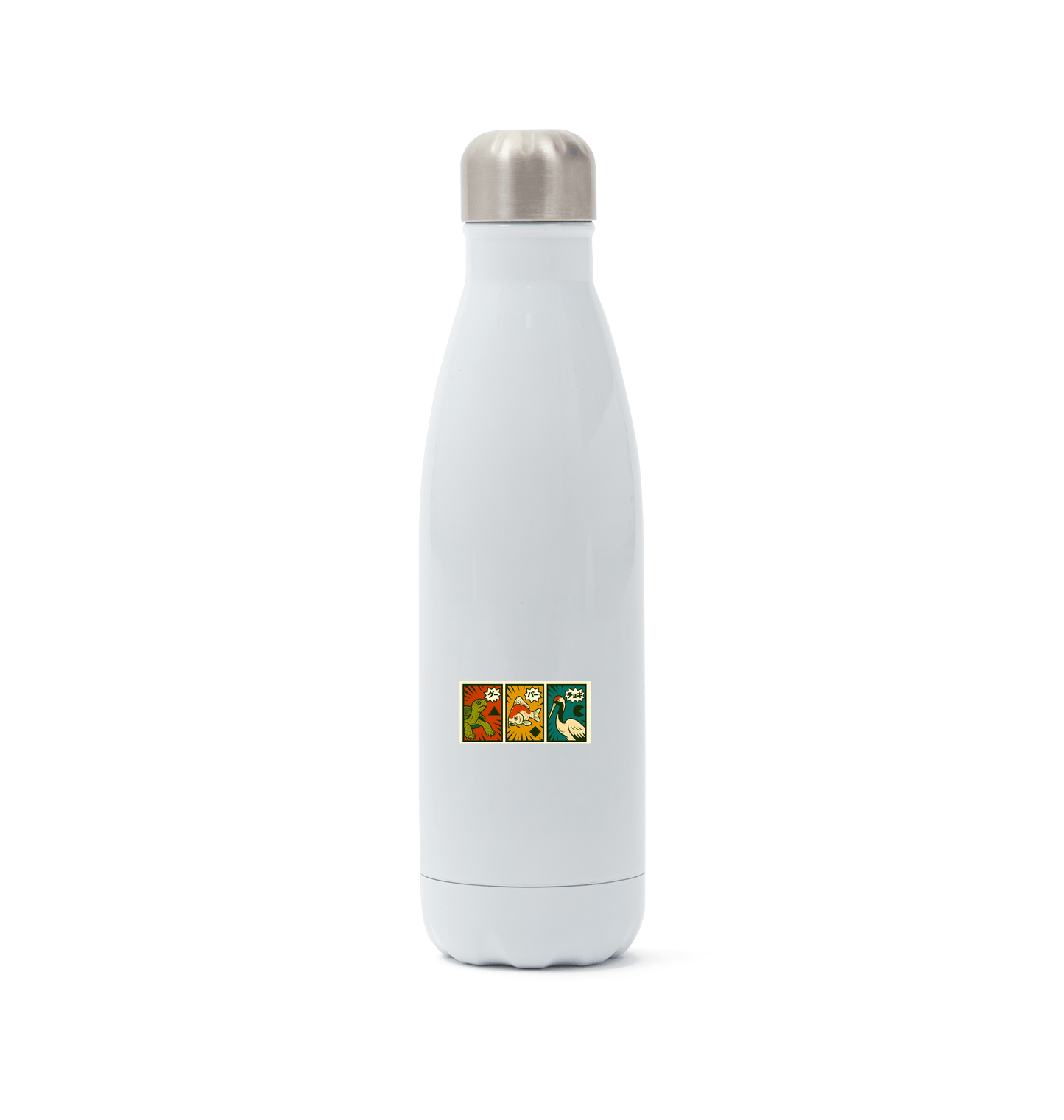 White Water Bottle Front